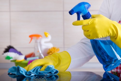 Professional one off cleaning in a bright living room