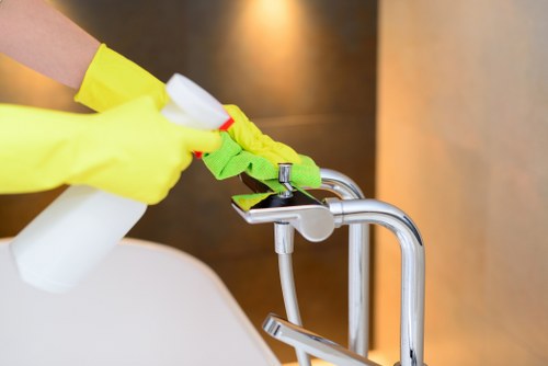 Professional deep cleaning focused on kitchen hygiene and surfaces